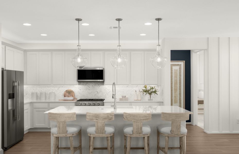 Representative furnished interior of a home built from the Sanctuary by Del Webb in Sun City Anthem at Merrill Ranch, Florence (Image 14).