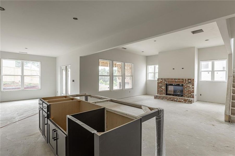 In-progress construction of a new home in , Buford, GA (Image 25).
