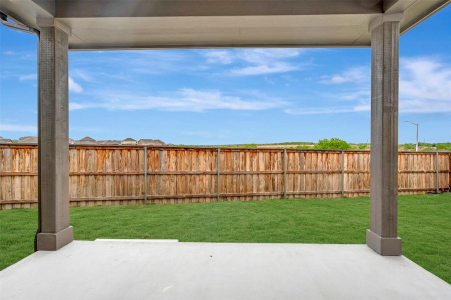 Cover Back Patio View