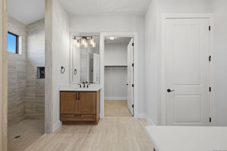 Furnished interior view inside a new home in The Summit, San Antonio (Image 38).