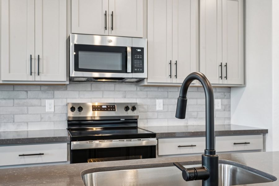 Kitchen featuring the Foundry Collection. Finishes and options may vary.
