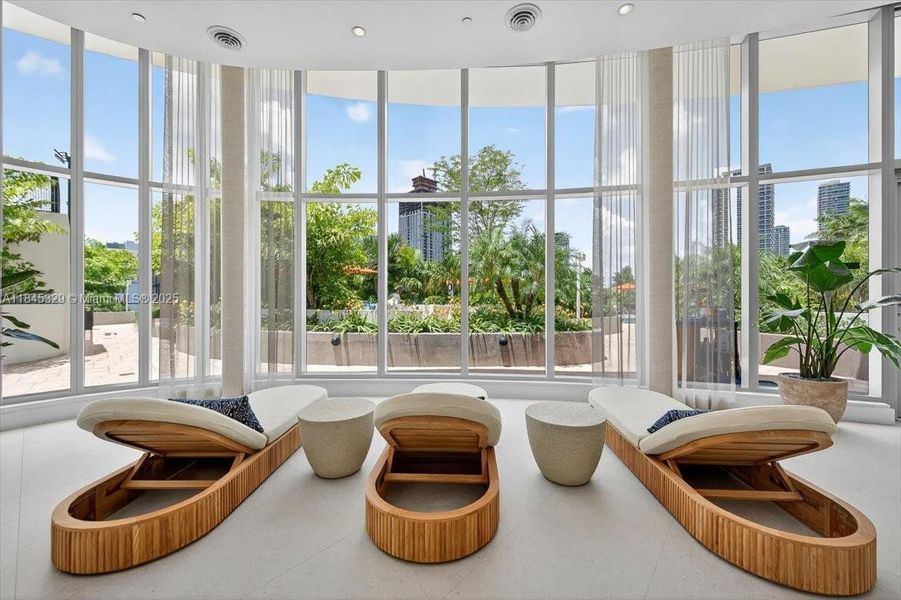 Furnished interior view inside a new home in , Miami (Image 24). Furnished interior view inside a new home in , Miami (Image 24).