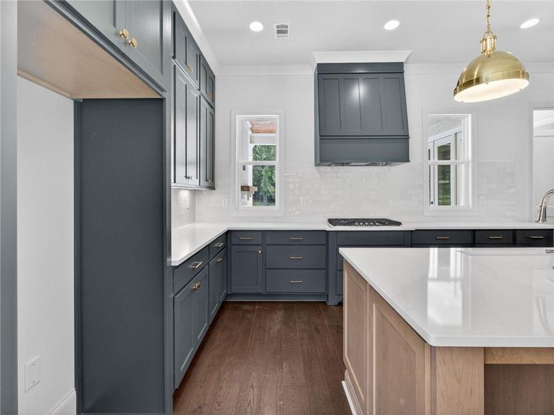 Furnished interior view inside a new home in , Suwanee (Image 11).