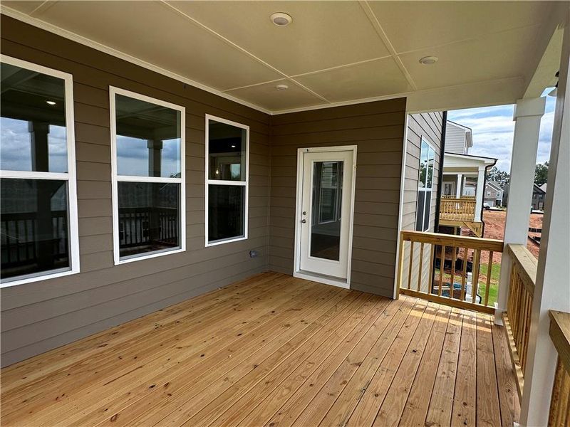 Exterior details and patio area of a home in Kentmere, Auburn (Image 3).