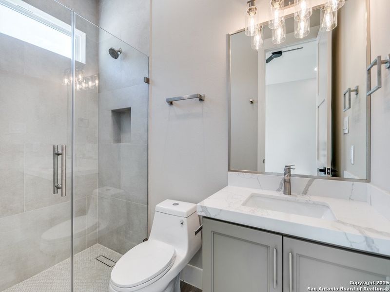 Furnished interior view inside a new home in , San Antonio (Image 11).