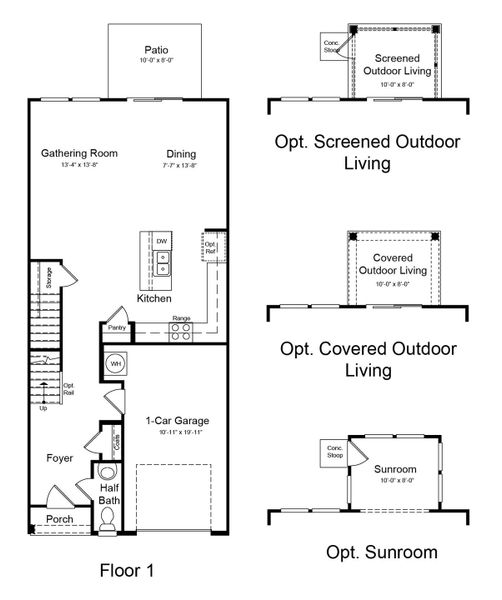 2D floor plan layout of this home in Forestville Station, Wake Forest, NC (Image 2). 2D floor plan layout of this home in Forestville Station, Wake Forest, NC (Image 2).