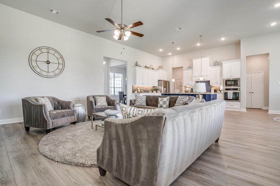 Furnished interior view inside a new home in Heritage, McLendon-Chisholm (Image 10).