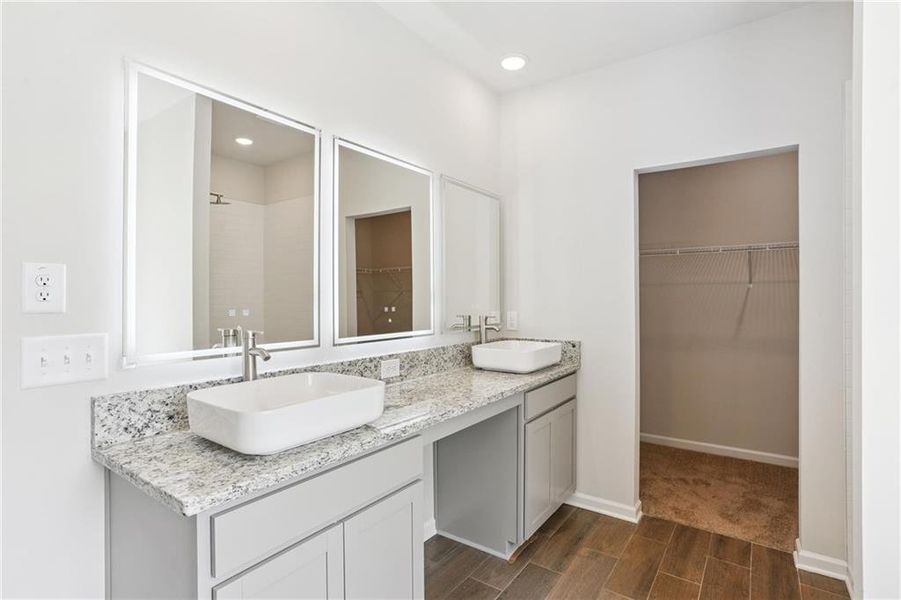 Furnished interior view inside a new home in Conner Springs, Social Circle (Image 9).
