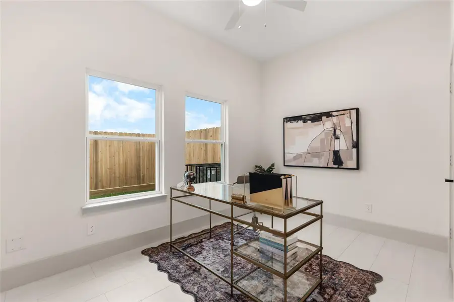 First-floor flex room — guest suite, home office, or whatever you need it to be First-floor flex room — guest suite, home office, or whatever you need it to be