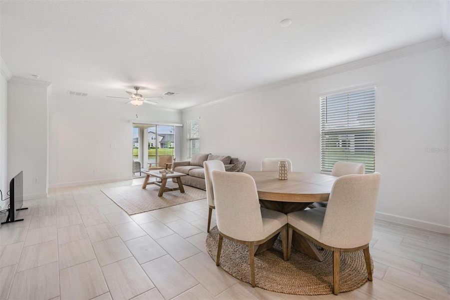 Furnished interior view inside a new home in , San Antonio (Image 29).