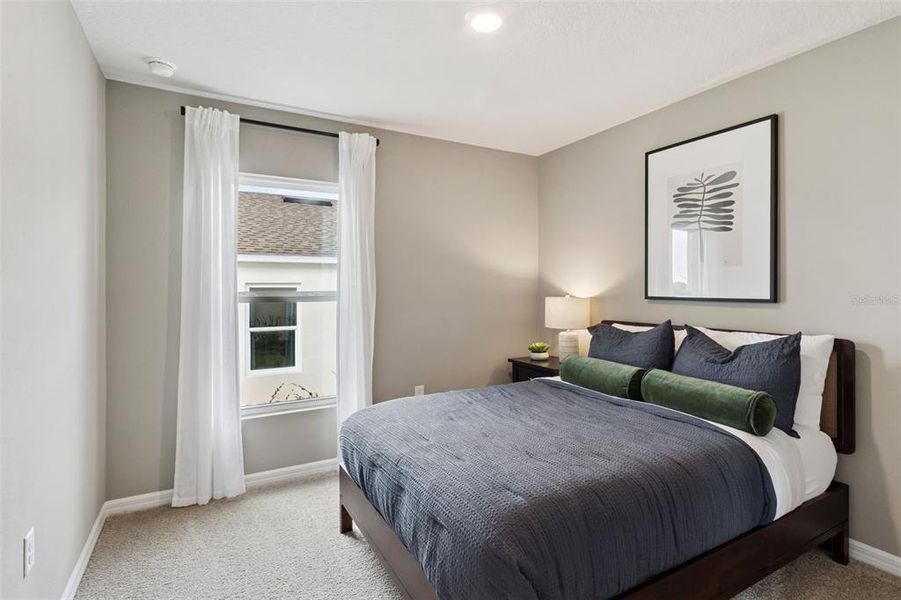 Furnished interior view inside a new home in Magnolia Pointe, Umatilla (Image 26).