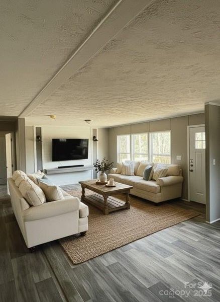 Furnished interior view inside a new home in , Flat Rock (Image 5).