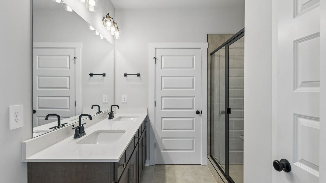 Furnished interior view inside a new home in Reserve at Hickory Ridge, Columbia (Image 13). Furnished interior view inside a new home in Reserve at Hickory Ridge, Columbia (Image 13).