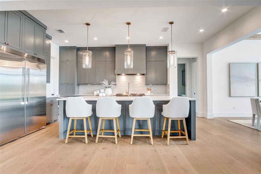 Furnished interior view inside a new home in , Aledo (Image 13).