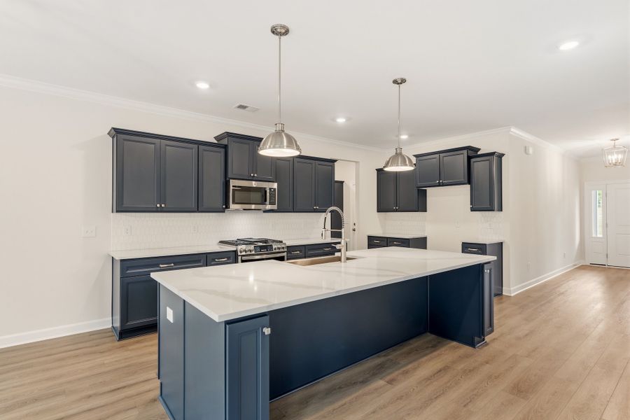Furnished interior view inside a new home in Timberland Grove, Anderson (Image 9).