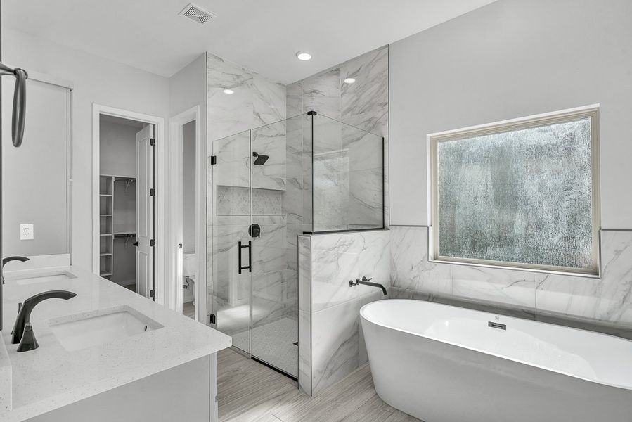 Furnished interior view inside a new home in Painted Sky, El Paso (Image 5). Furnished interior view inside a new home in Painted Sky, El Paso (Image 5).