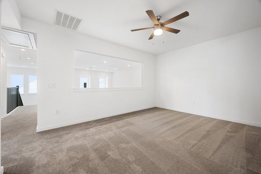 Spacious, unfurnished interior of a new home in Goodnight Ranch, Austin (Image 10).