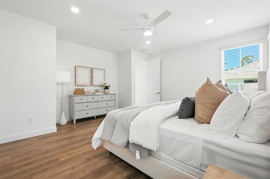 Furnished interior view inside a new home in Palm Coast Homes, Palm Coast (Image 18).