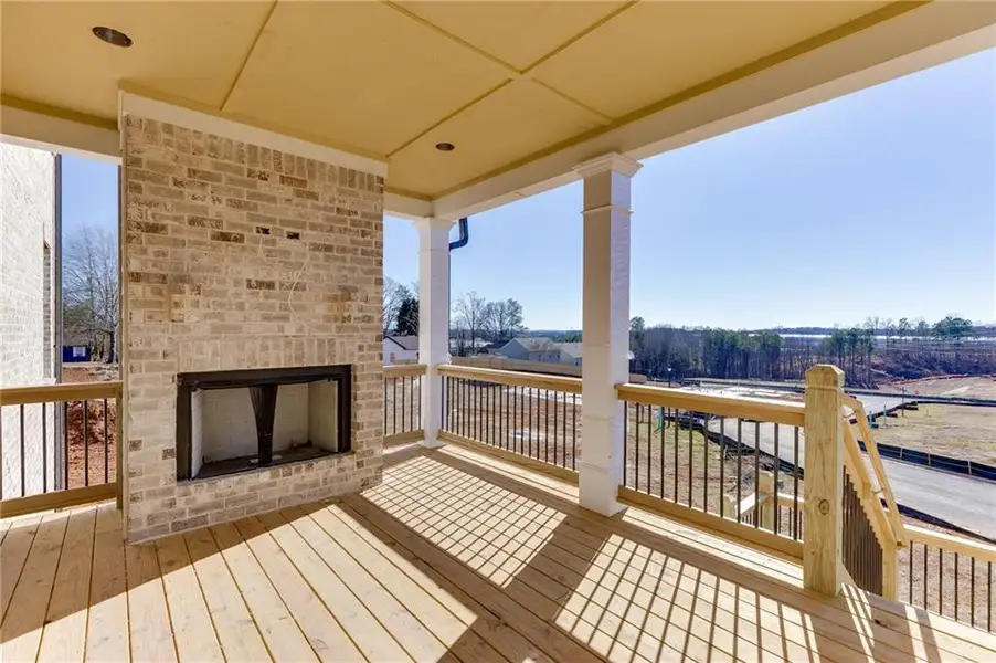 Exterior details and patio area of a home in , Buford (Image 3).