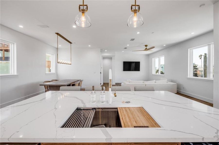 Furnished interior view inside a new home in , New Smyrna Beach (Image 15). Furnished interior view inside a new home in , New Smyrna Beach (Image 15).