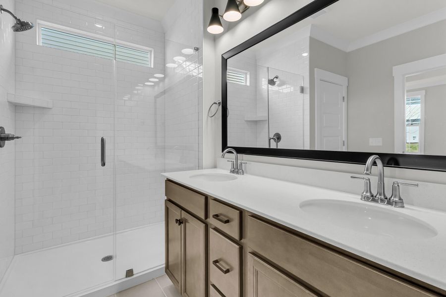 Furnished interior view inside a new home in , Summerville (Image 13).