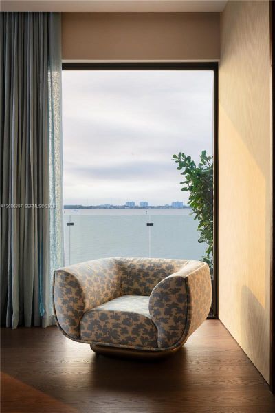 Furnished interior view inside a new home in , Miami Beach (Image 28).