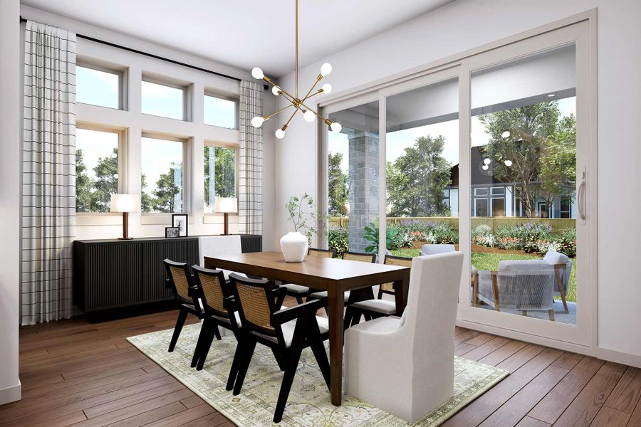 The Braywood - Optional Sliding Glass Door The Braywood - Optional Sliding Glass Door