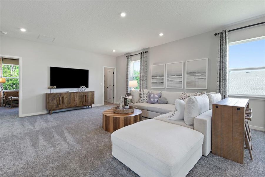 Furnished interior view inside a new home in Magnolia Series at Seminole Palms, Palm Coast (Image 53).