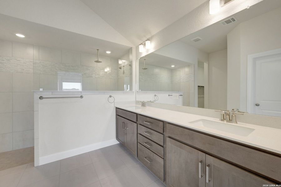 Furnished interior view inside a new home in , New Braunfels (Image 10).