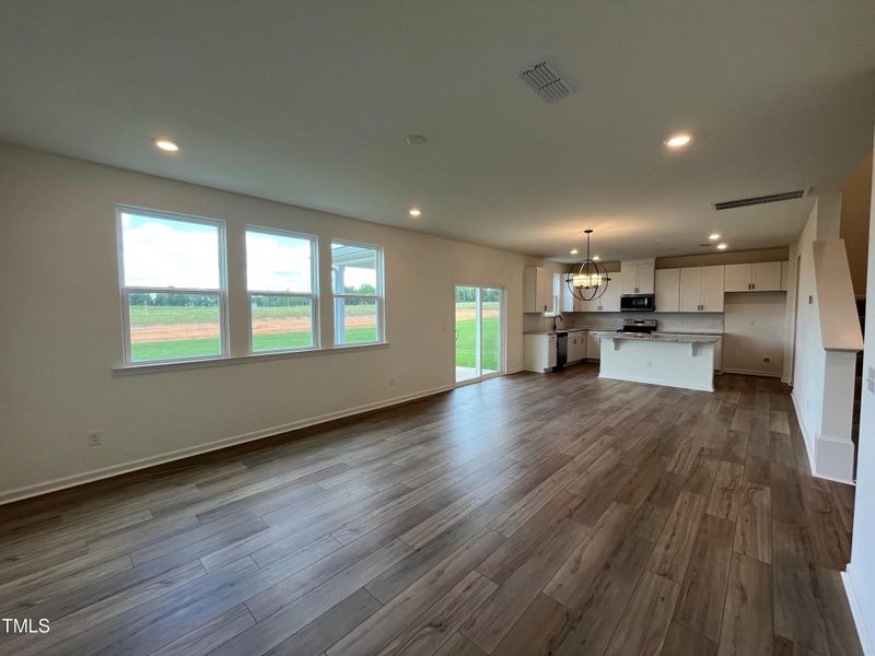 Great room kitchen