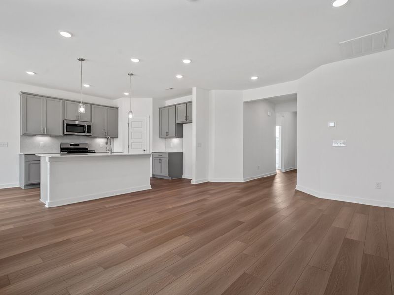 Representative unfurnished interior of a home built from the The Asheville C by Davidson Homes LLC in Sage Farms, White House (Image 21). Representative unfurnished interior of a home built from the The Asheville C by Davidson Homes LLC in Sage Farms, White House (Image 21).