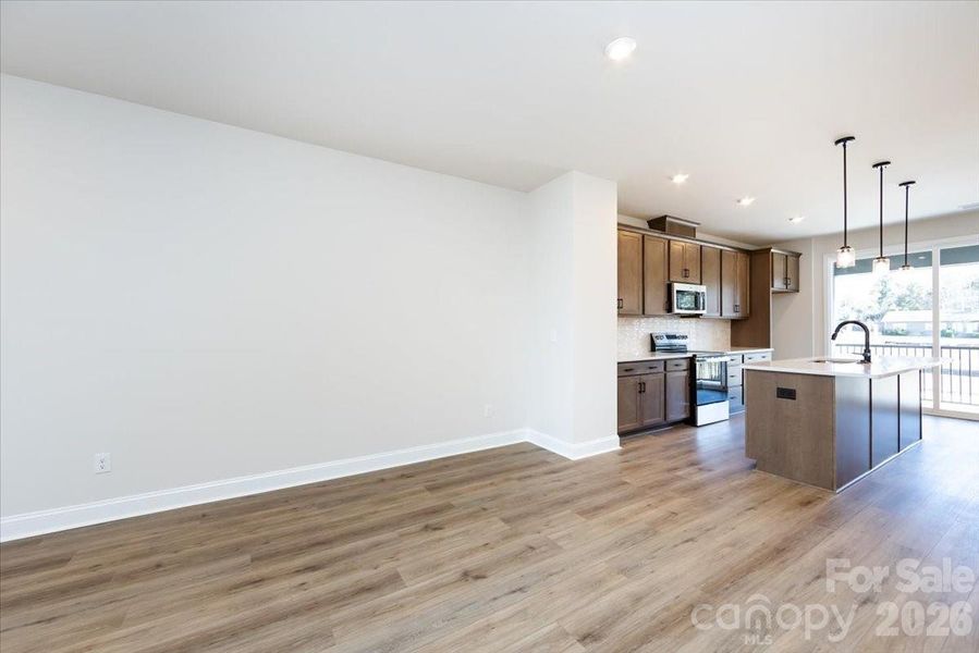 Dining Space into Kitchen Dining Space into Kitchen