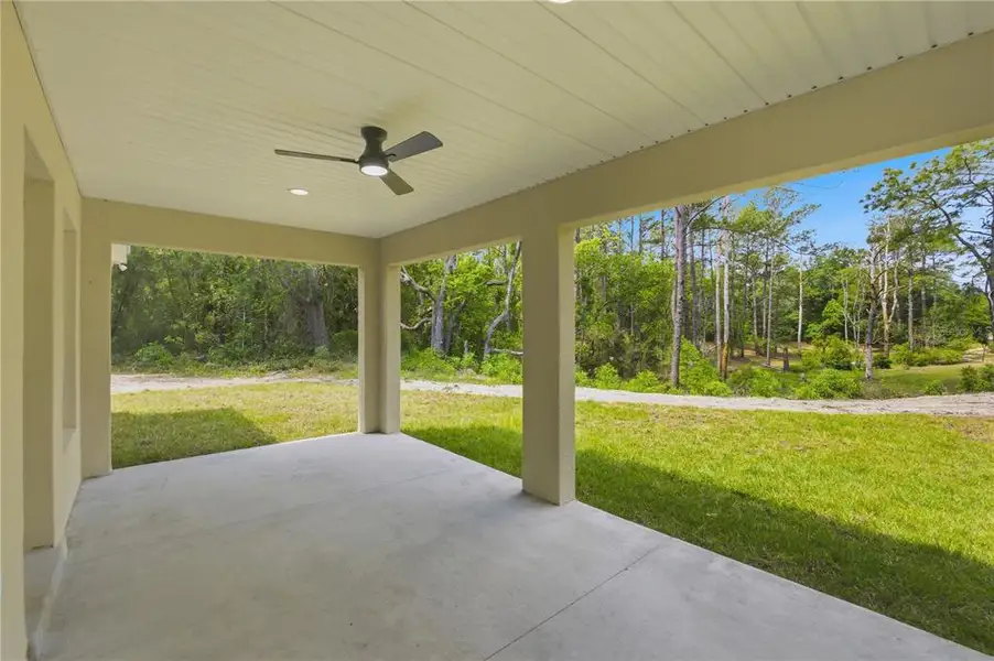 Exterior details and patio area of a home in , Ocklawaha (Image 3).