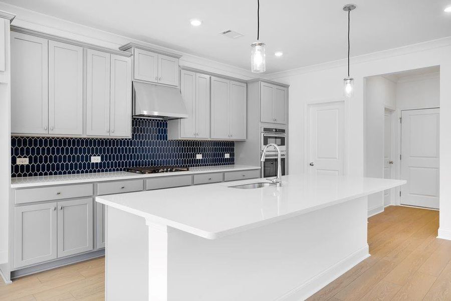 Furnished interior view inside a new home in Bailey Fence, Dacula (Image 14).