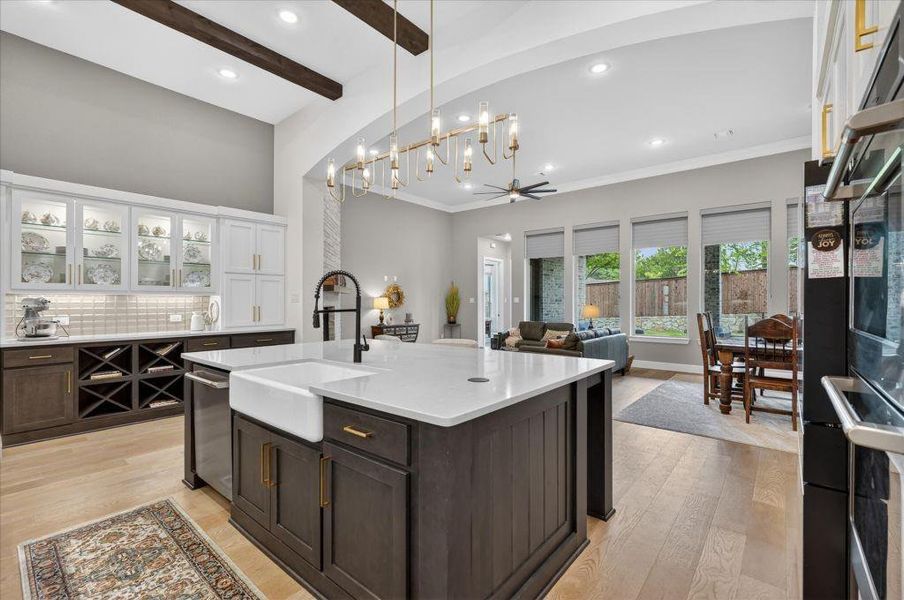 Furnished interior view inside a new home in Saddle Star Estates, Rockwall (Image 15).