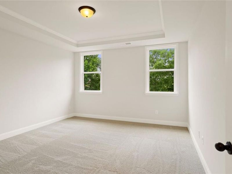 Spacious, unfurnished interior of a new home in Wehunt Meadows, Hoschton (Image 20). Spacious, unfurnished interior of a new home in Wehunt Meadows, Hoschton (Image 20).