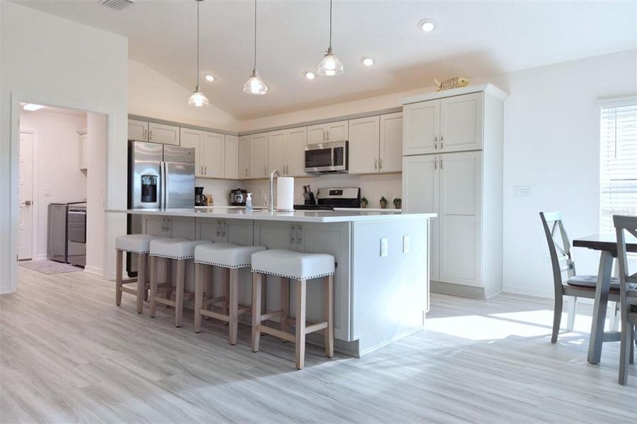 Furnished interior view inside a new home in , The Villages (Image 18).