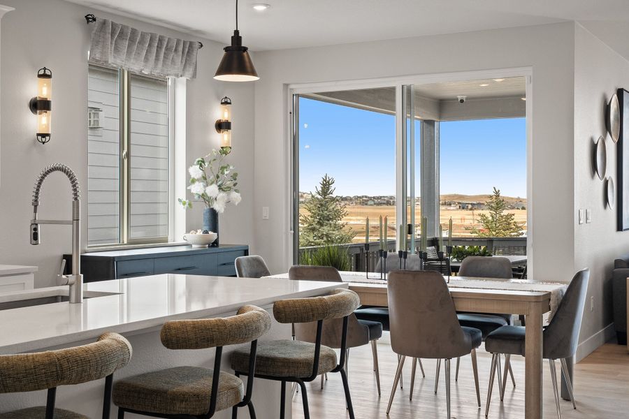 Representative furnished interior of a home built from the Perch by Trumark Homes in Trumark Homes at Tanterra, Parker (Image 9).