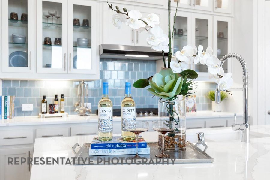 Furnished interior view inside a new home in Lariat: 50ft. lots, Liberty Hill (Image 4). Furnished interior view inside a new home in Lariat: 50ft. lots, Liberty Hill (Image 4).