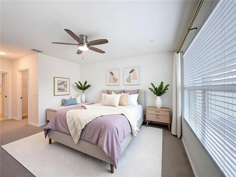 Furnished interior view inside a new home in , Lakeland (Image 7).