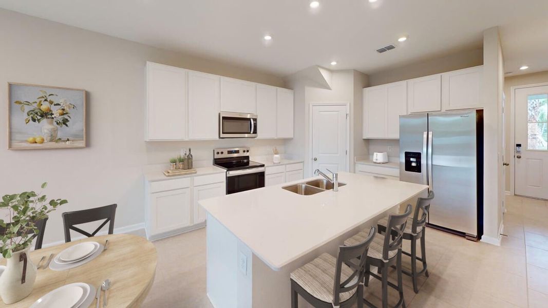 Furnished interior view inside a new home in Egret Creek, Jacksonville (Image 5).