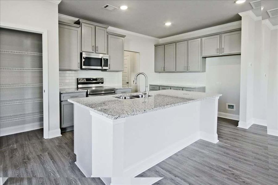 Furnished interior view inside a new home in , Gainesville (Image 5).