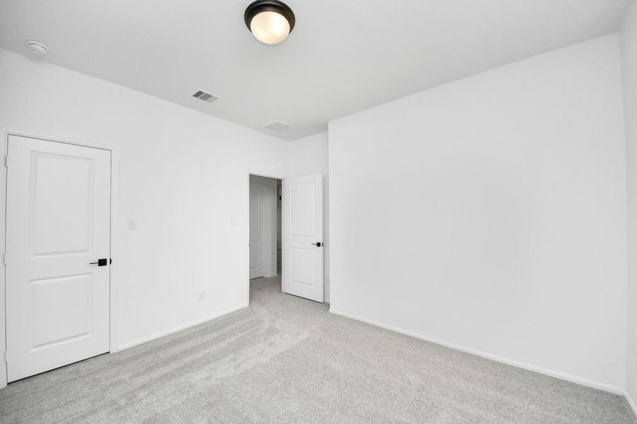 Spacious, unfurnished interior of a new home in Austin Point, Richmond (Image 28). Spacious, unfurnished interior of a new home in Austin Point, Richmond (Image 28).