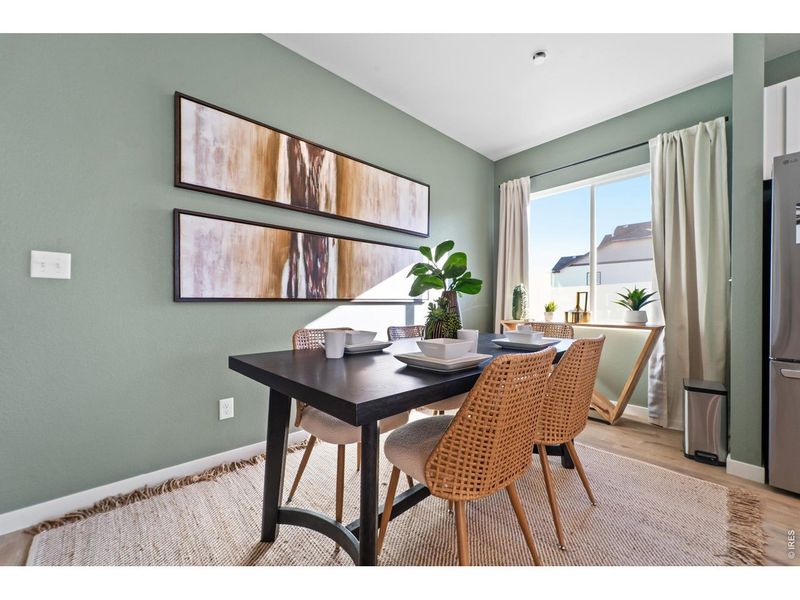 Furnished interior view inside a new home in Granary, Johnstown (Image 11).