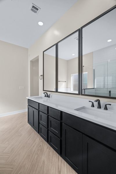 Furnished interior view inside a new home in Emerald Estates, El Paso (Image 16). Furnished interior view inside a new home in Emerald Estates, El Paso (Image 16).