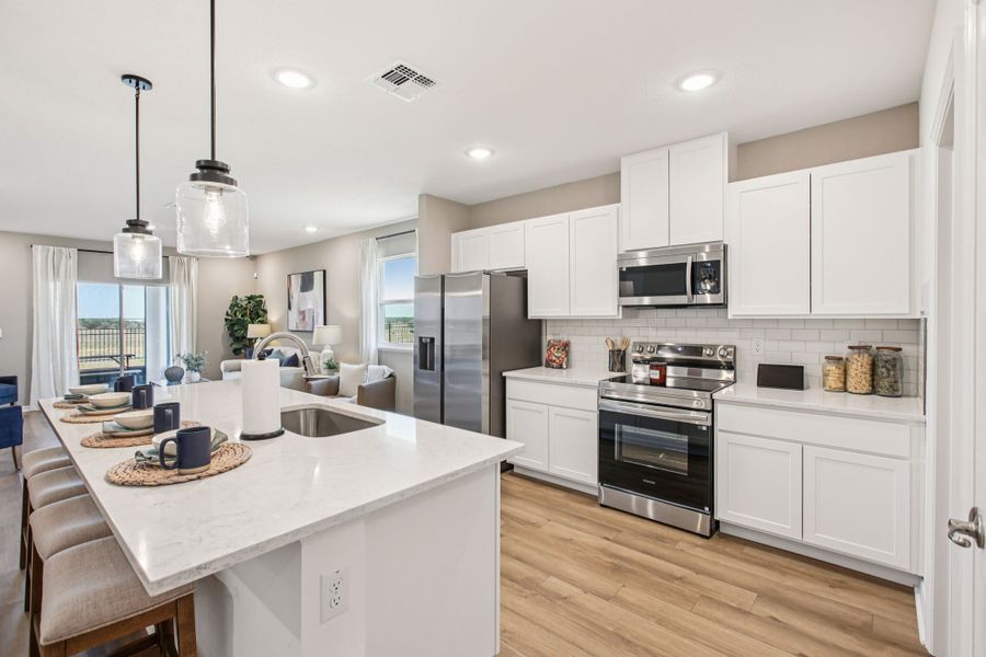 Furnished interior view inside a new home in Silver Springs Shores, Ocala (Image 14).