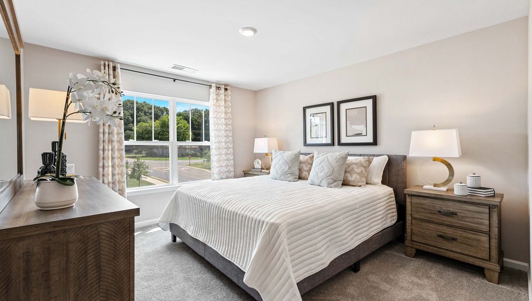 Furnished interior view inside a new home in Tanglewood Townes, Greenville (Image 19).