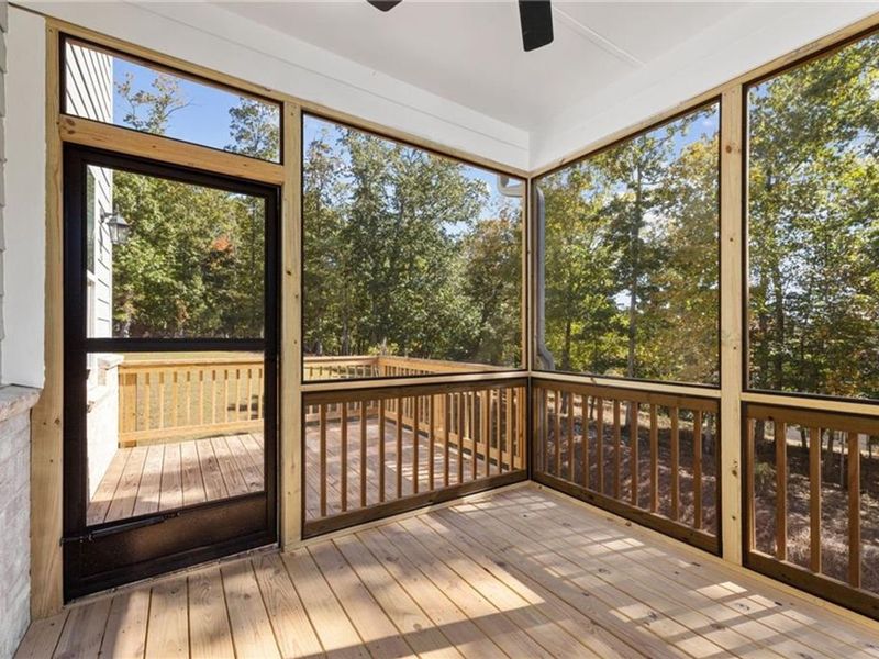Exterior details and patio area of a home in Melody Lakeside Estates, Buford (Image 3).