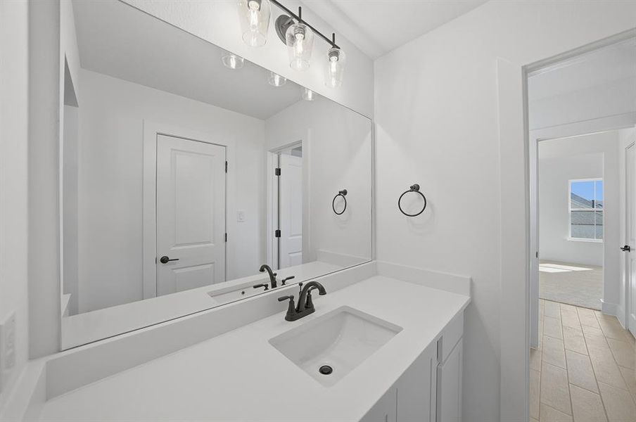 Furnished interior view inside a new home in Tavolo Park, Fort Worth (Image 5).