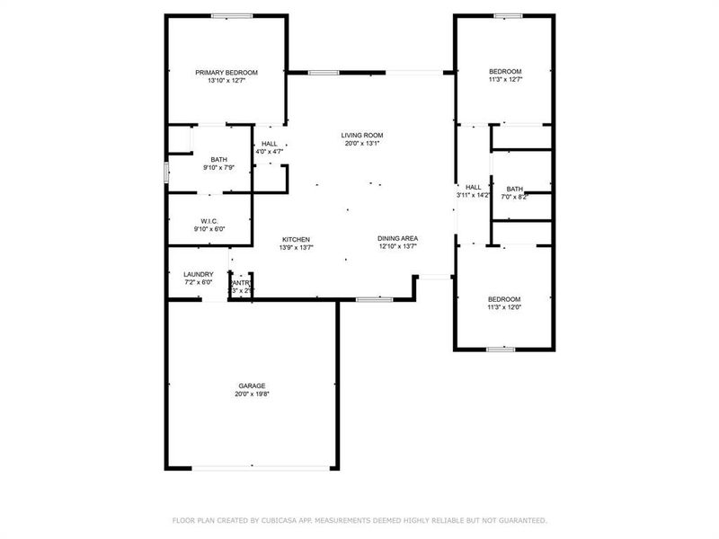 View of home floor plan